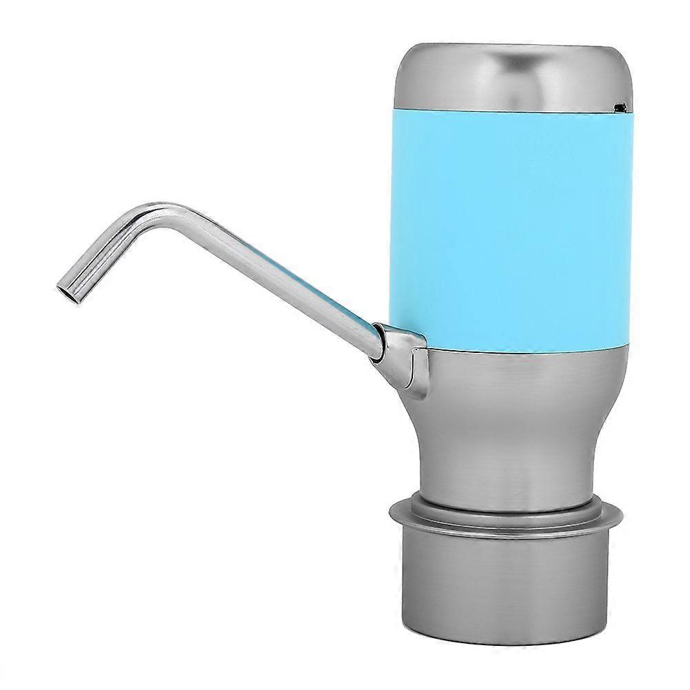 Smart Automatic Drinking Water Dispenser, Electric, USB Rechargeable, Wireless, Blue