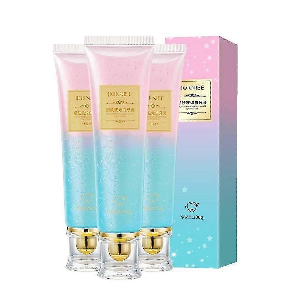 Dentifrice blanchissant à la niacinamide, Dentifrice naturel à la niacinamide, Blanchiment des dents 1-3pcs