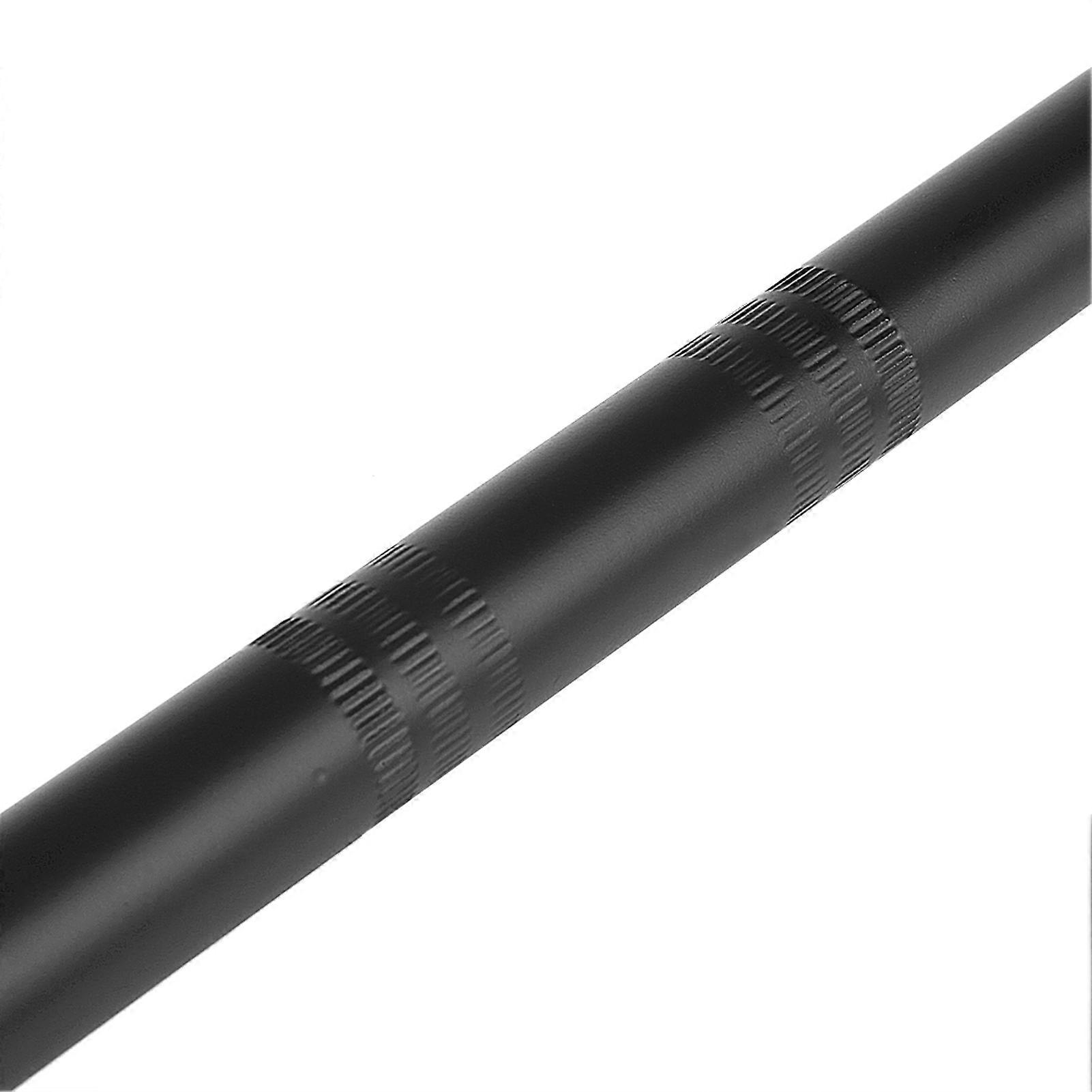 Guidon de moto rétro courbé 7/8 pouces 22 mm, noir