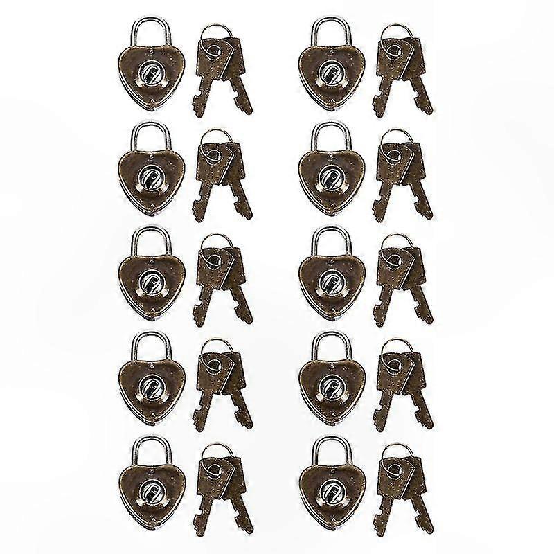 10 Pack Small Padlock