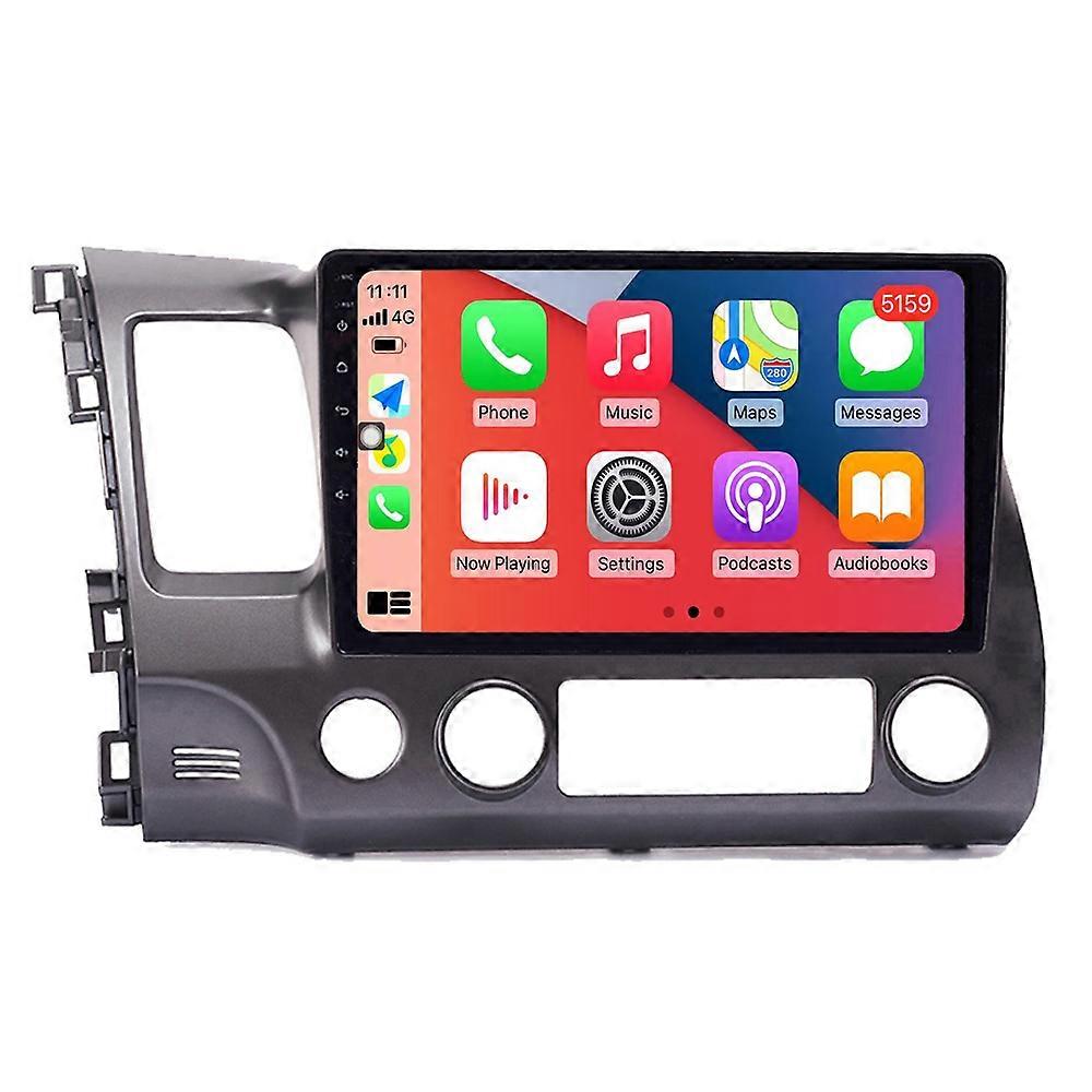 Car Multimedia Player For Honda Civic 8 FK FN FD 2005 - 2012 CarPlay Android Auto Stereo Radio GPS Navigation Autoradio Bluetooth 2Din Video