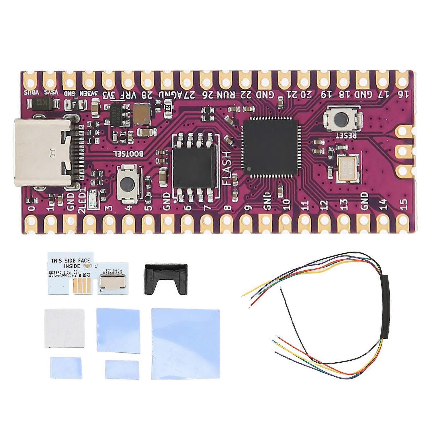 Feature:
1. High Performance: For Pico Boot is a microcontroller board based on the for RasPi RP2040