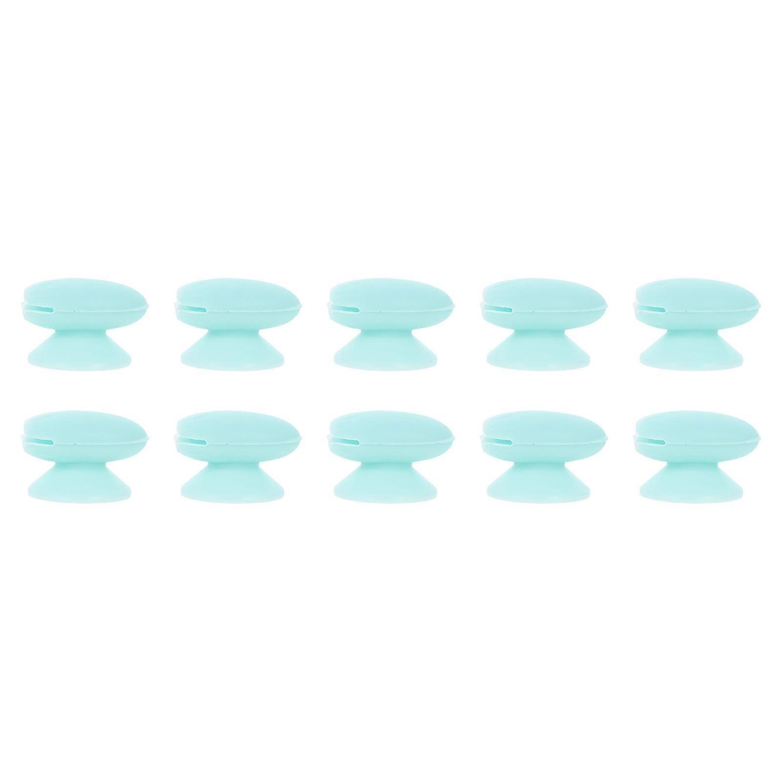 Lip Brush Cover Silicone Protector Covers for Makeup Use 10Pcs Pack