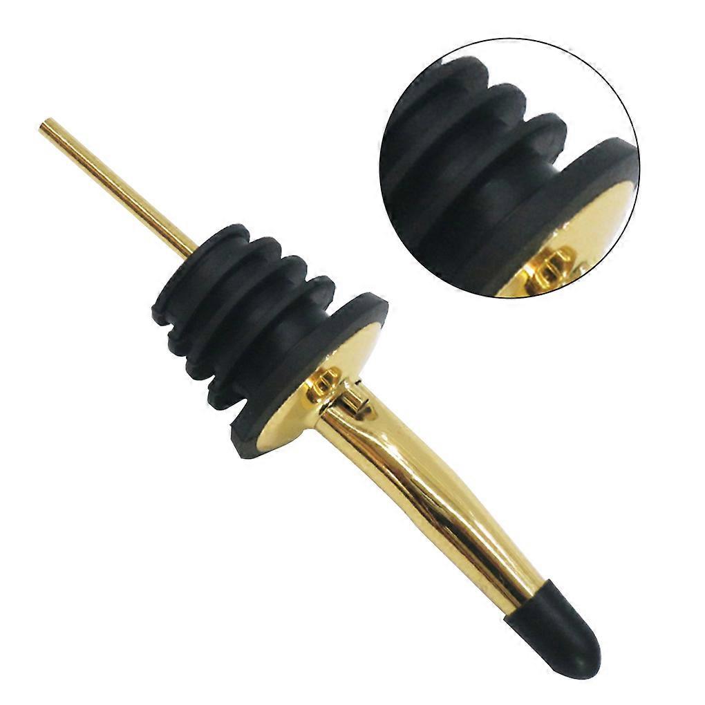 2pcs Wine Pourer Reusable Pourer Dustproof Stainless Pouring Tool for Home Pub