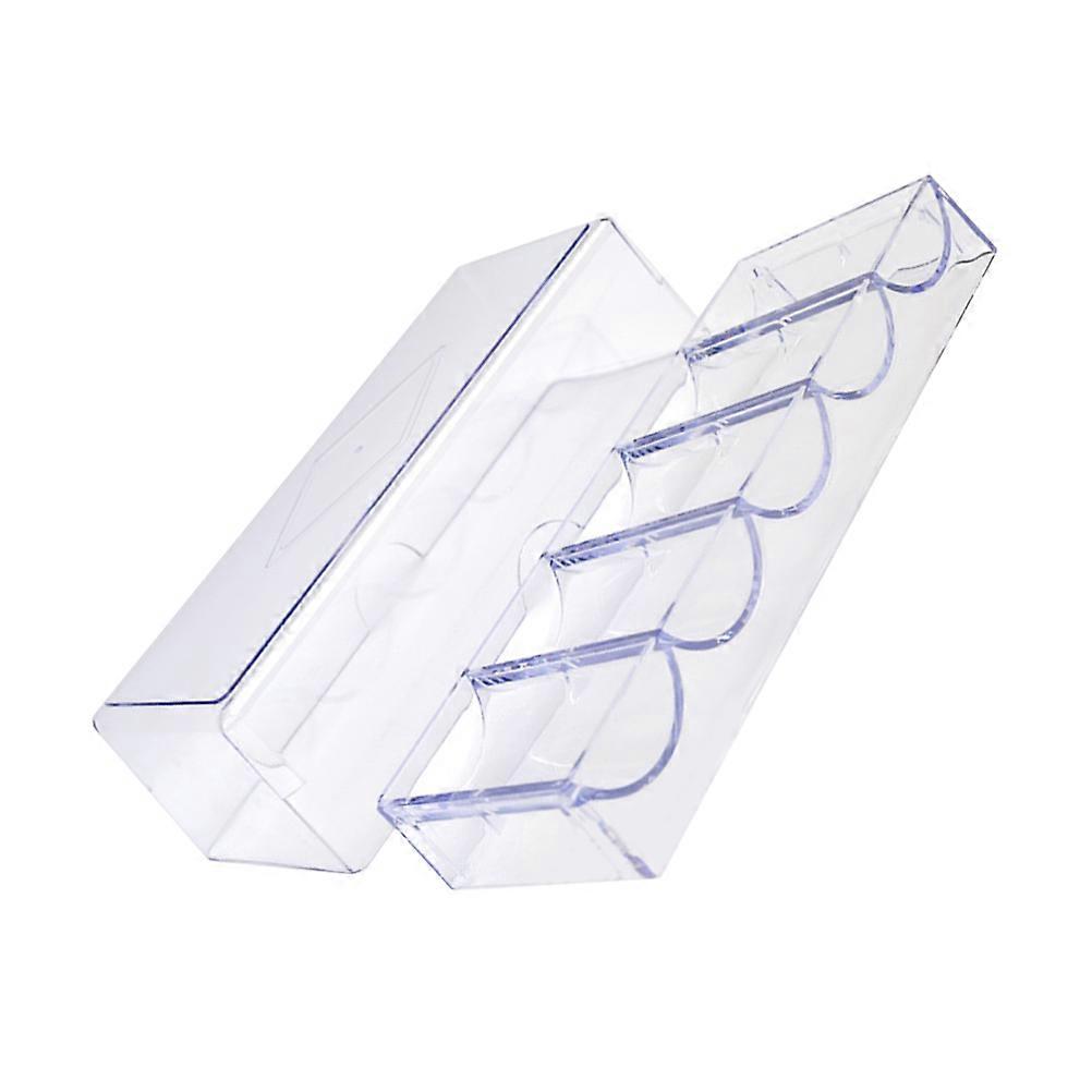 Professional Chip Box Chip Storage for Chips Transparent Acrylic Organizing 1Pcs