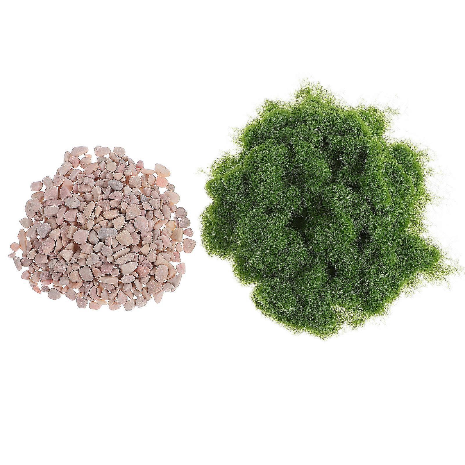 Artificial Grass Powder for Crafts 3Sets of Model Train Landscape DIY