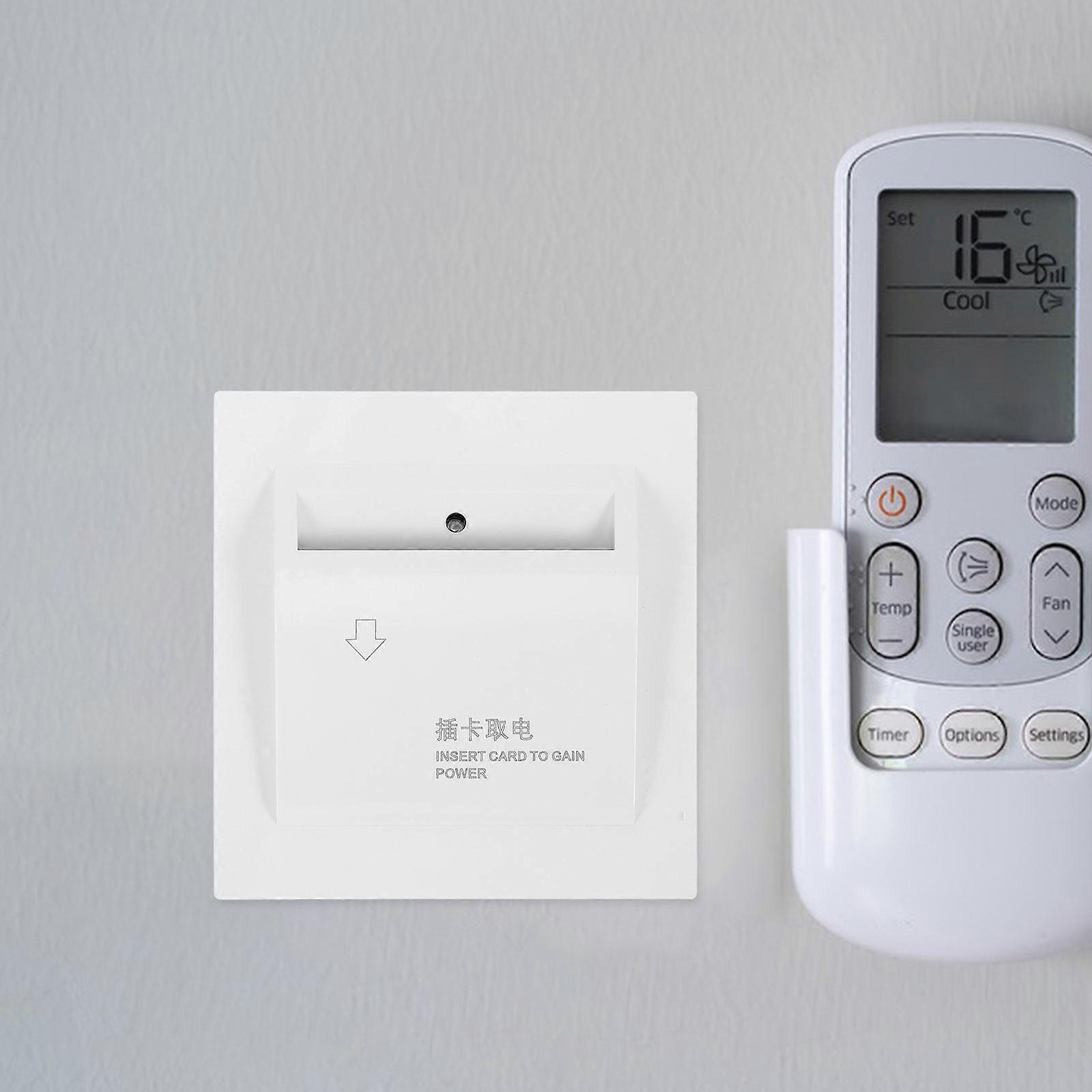 Hotel Insert Card Power Control Panel for Restaurant and Hotel Pc Material Energy Saving 1Set