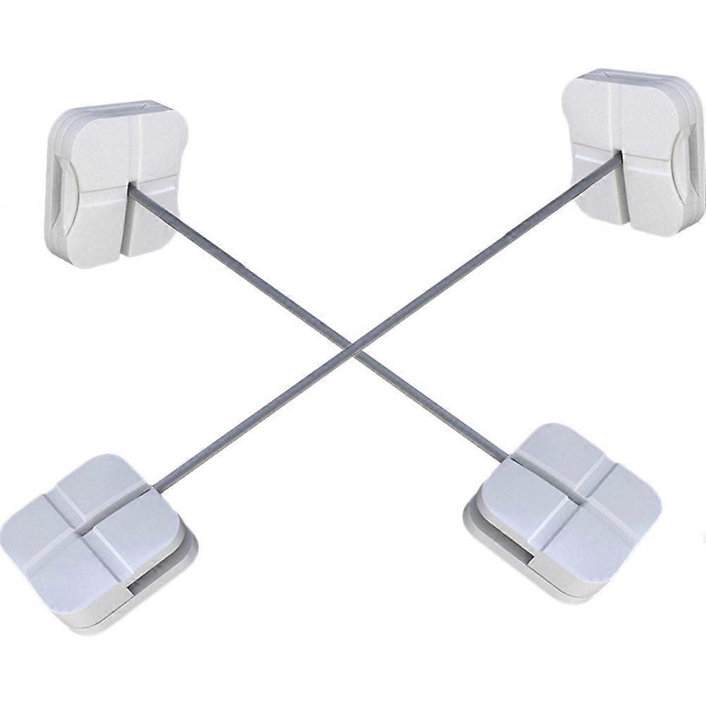 Cabinet Safety Lock Child Safety Lock for Baby Cupboard 2Pcs Household Use