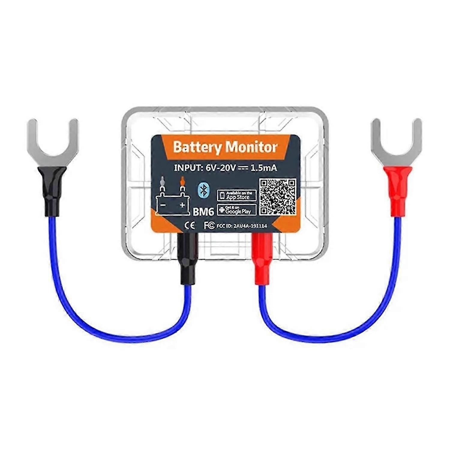 Wireless Bluetooth 12V Battery Monitory BM6 with Car Battery Health Check APP Monitoring Battery Tes