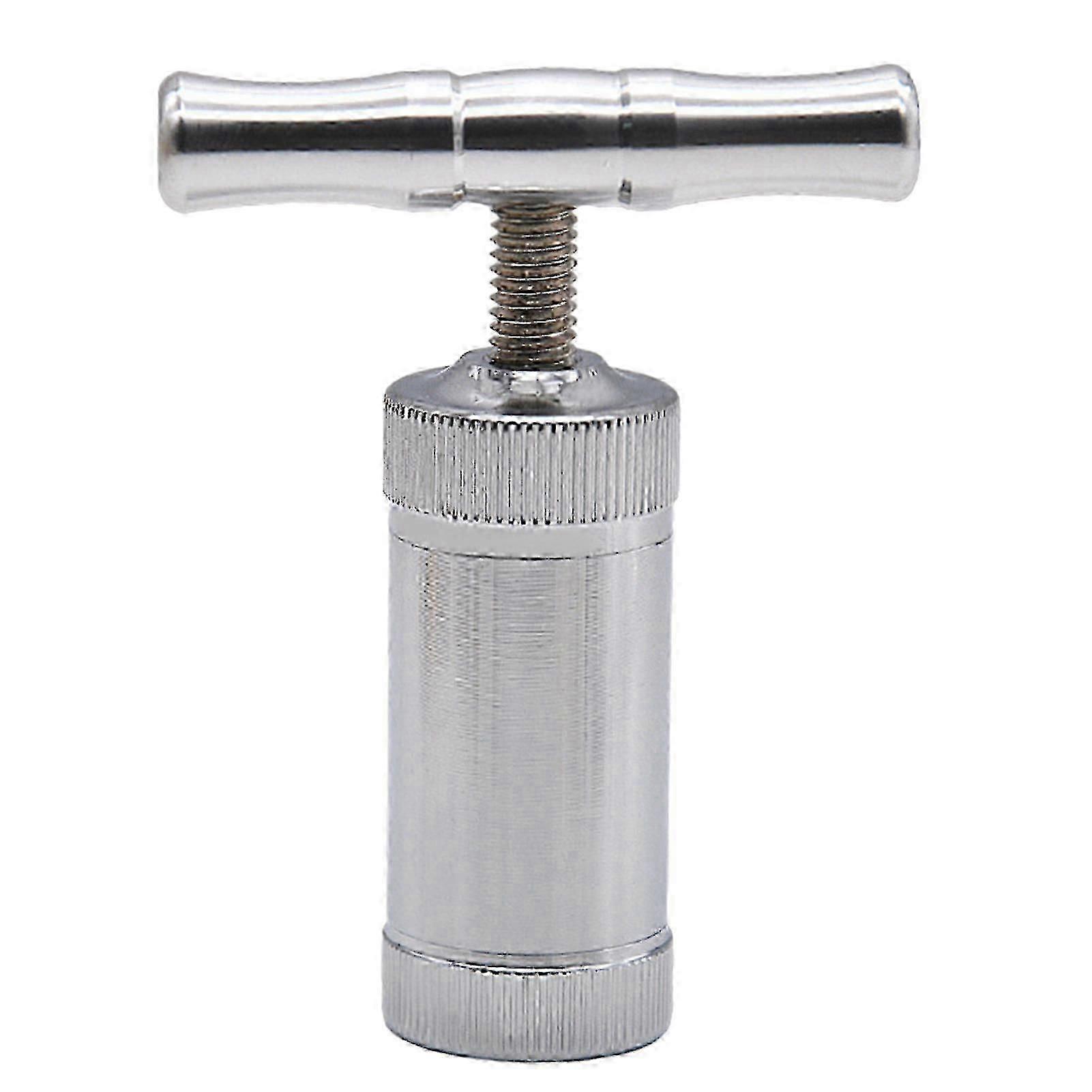 Ginger Press Ergonomic Handle Detachable High Strength Leakproof Easy to Squeeze Multipurpose Zinc Alloy T-Shaped Garlic Crusher Press Tool Bar Suppli