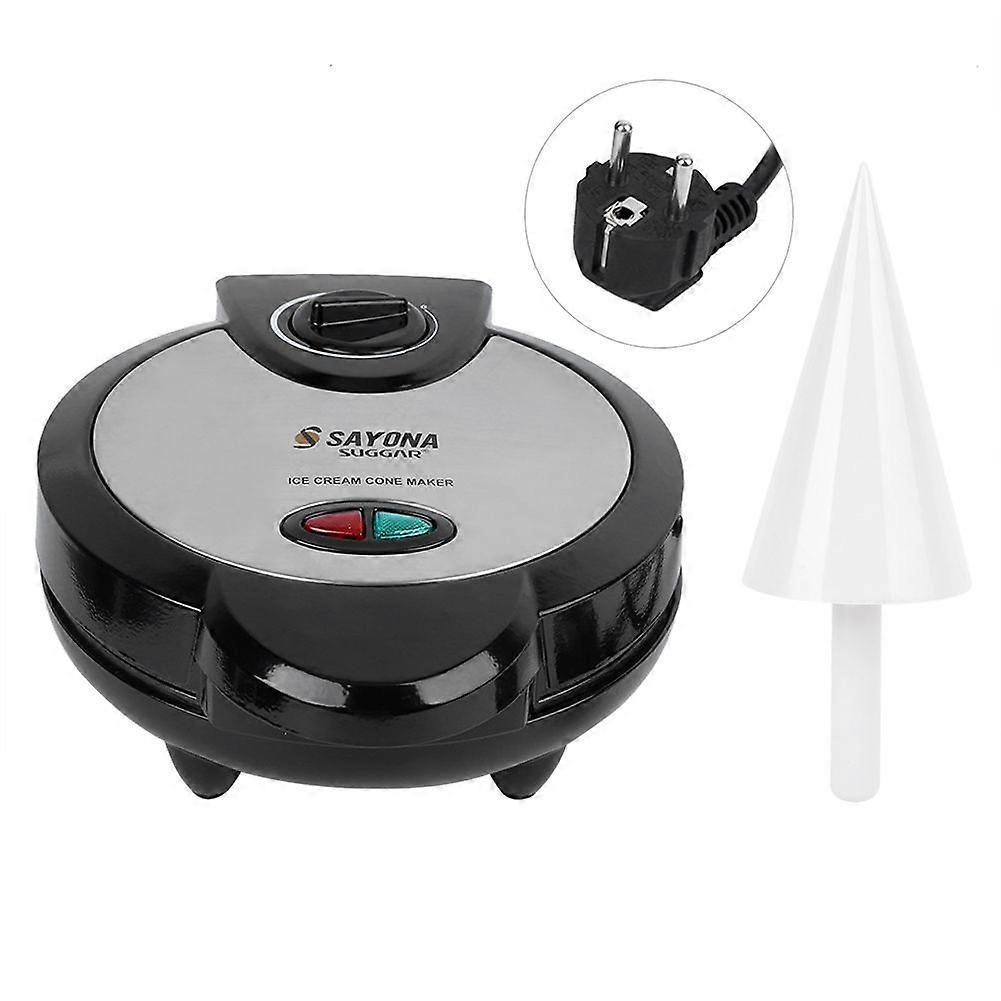 Electric Egg Roll Maker Waffle Baking Pan Ice Cream Cone Machine for Home