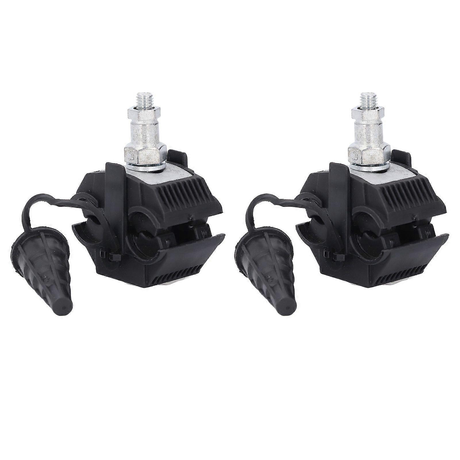 2Pcs 1KV Multi Cable Connector Non Peeling High Low Voltage Grounded Insulated Cable Connector JJC 6