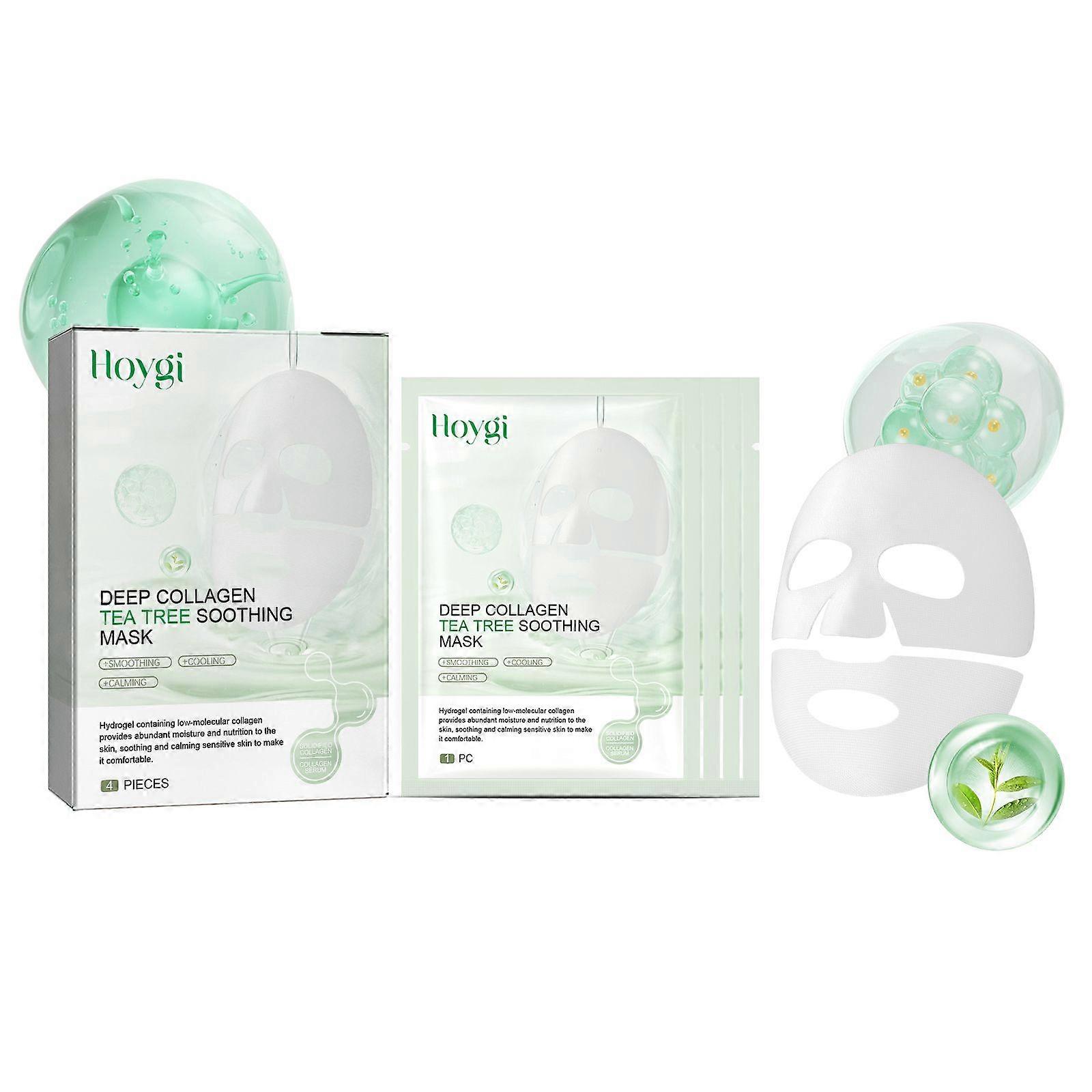 Collagen Soothing Mask Gently Moisturizes And Hydrates The Facial Skin, Making It Delicate, Smooth, Bright And Radiant