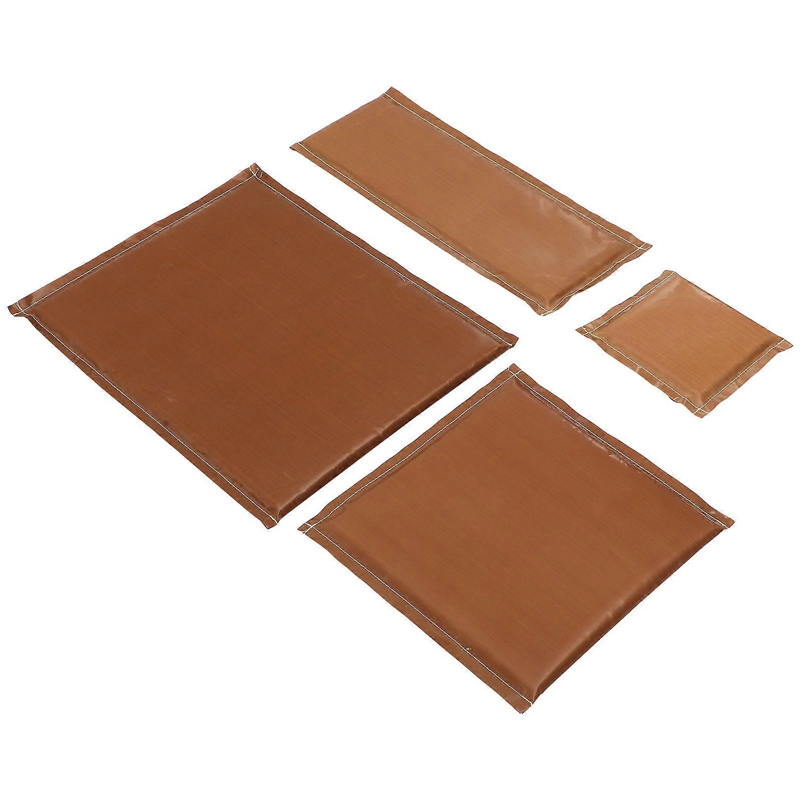 Ironing Mat For Vinyl 4Pcs Designed For Vinyl Ironing Tools 38X12.7X1Cm Smooth Surface Reusable