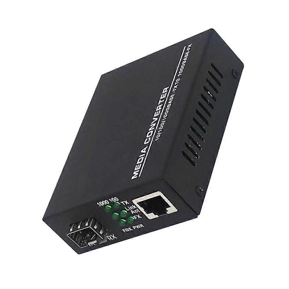 Fiber Media Converter Fiber to Ethernet Converter for Converting Use 5Pcs