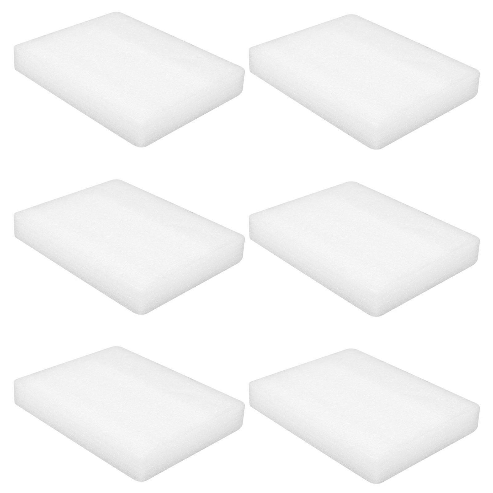 Wool Felting Pad for Needle Felting 24Pcs White Foam Flat Panel Cushion