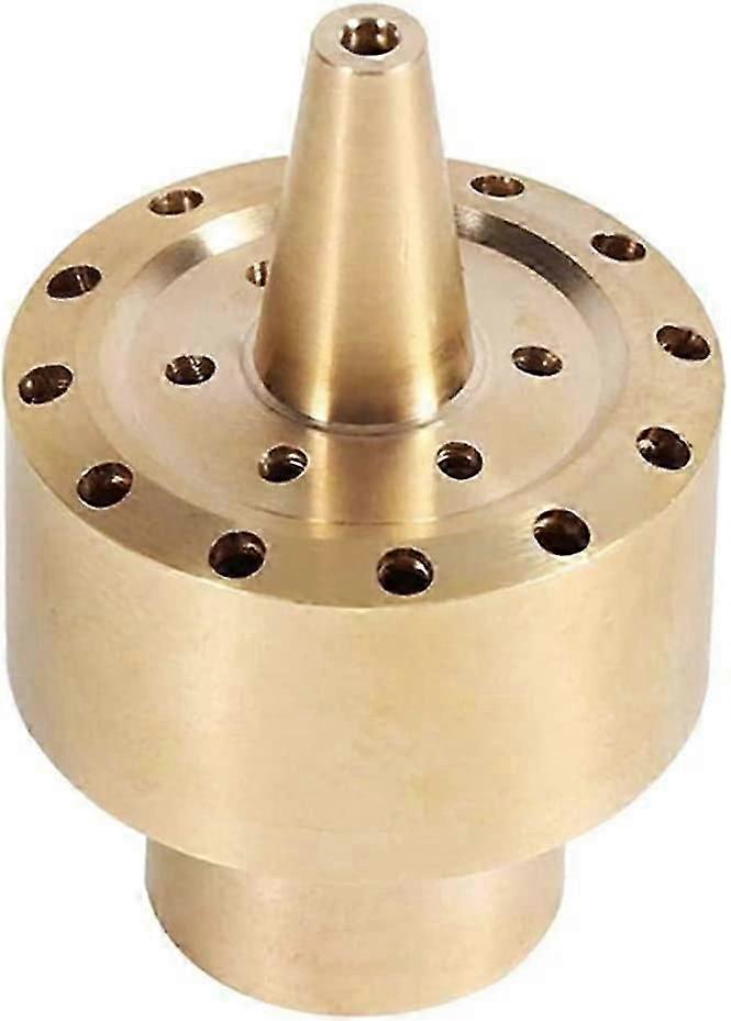 Munstyckssats för fontänpump i mässing för damm