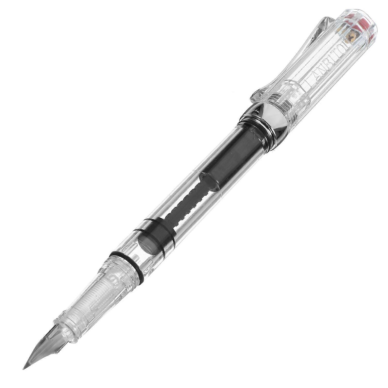 Portable Fountain Pen Writing Pen for School Use 3Pcs Multi Color
