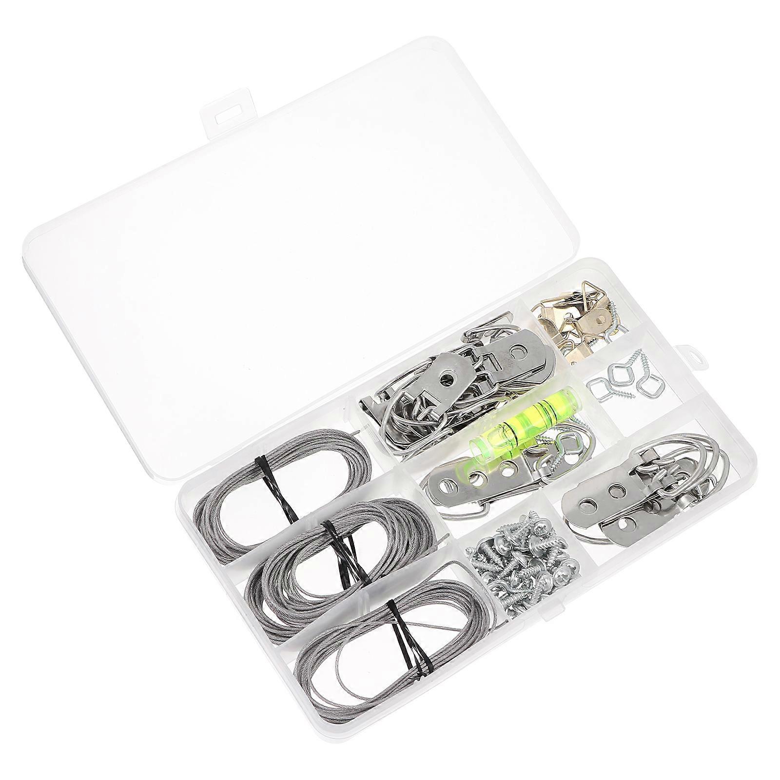 Picture Frame Hooks Kit for Wall Decoration 1Set Iron Hanging Set