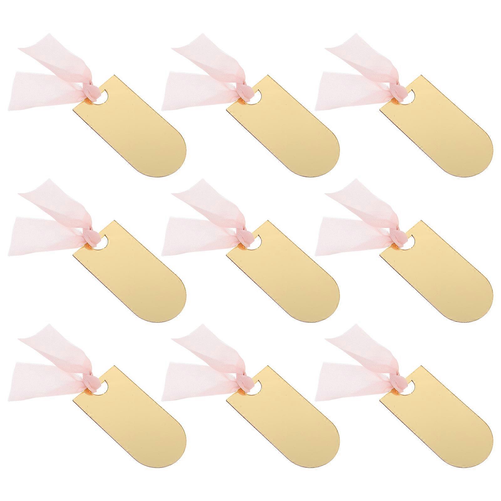 Wedding Reserved Signs Acrylic Wedding Tags for 5Sets Seating