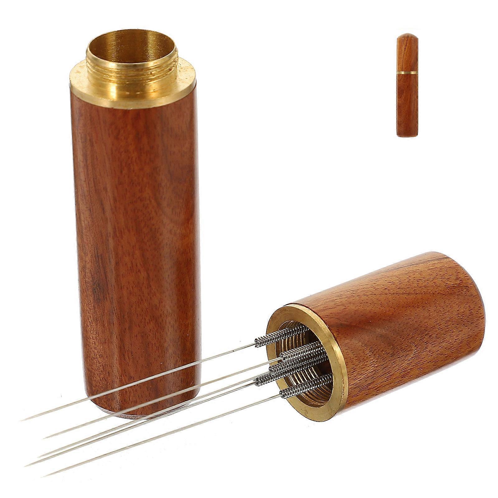 Coffee Powder Stirrer Espresso Tool for Portable Coffee Needles 4Pcs