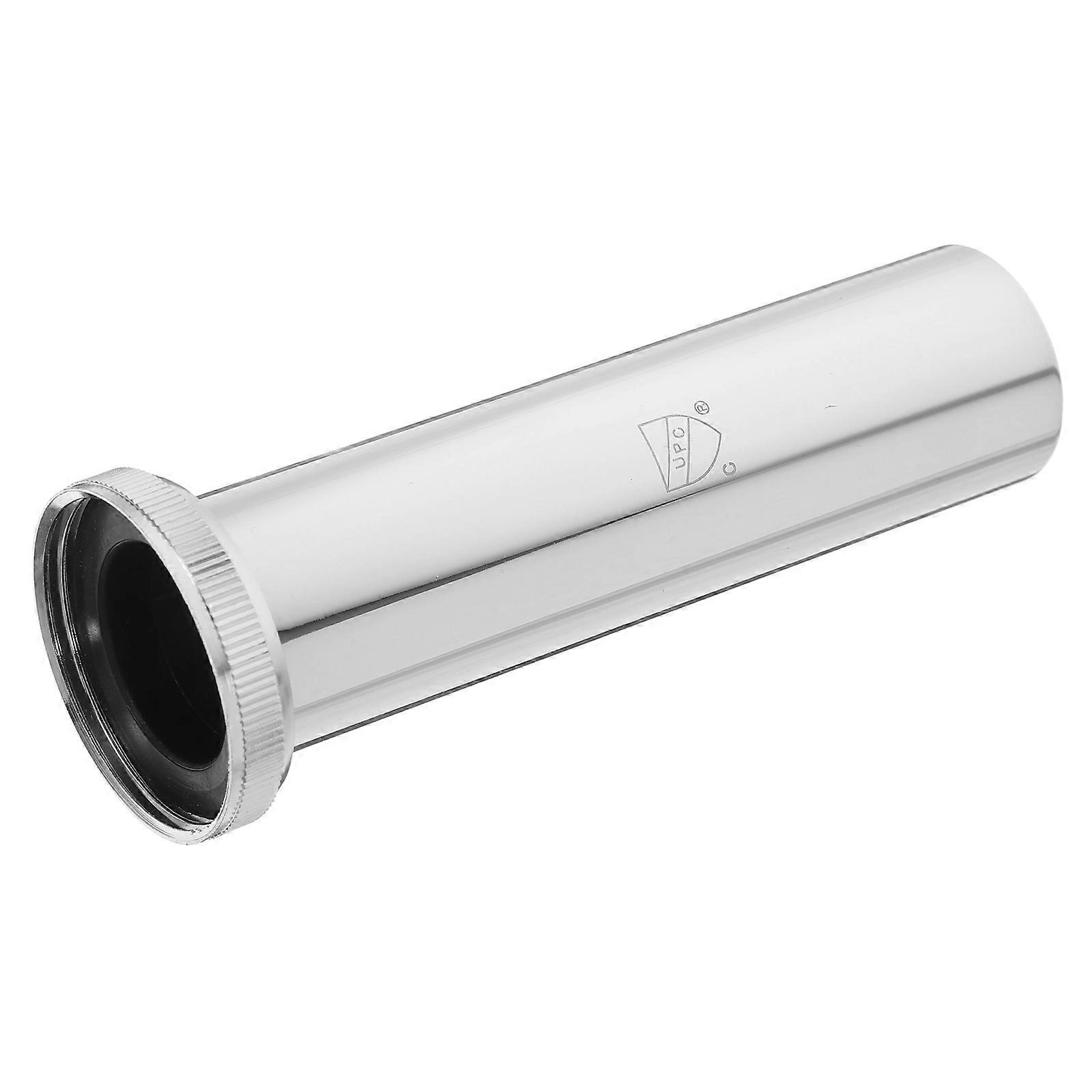 Sink Drain Pipe Tubular Drain Connection for Trap 4Pcs Extension Tubes