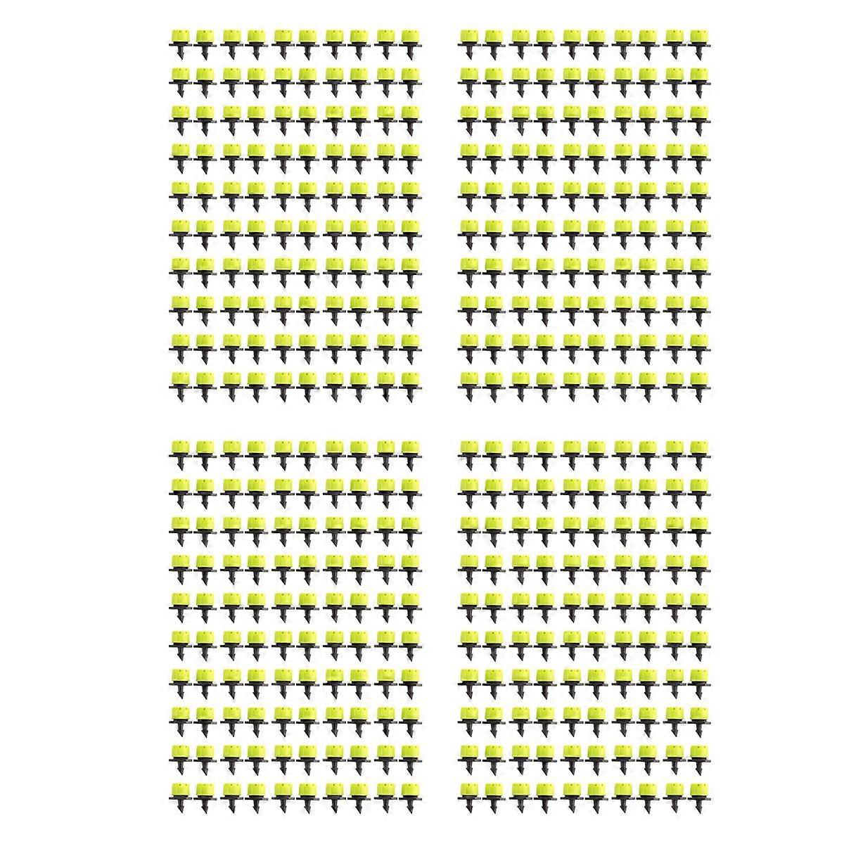 100Pcs 1/4Inch Adjustable Drip Irrigation System Watering Sprinklers