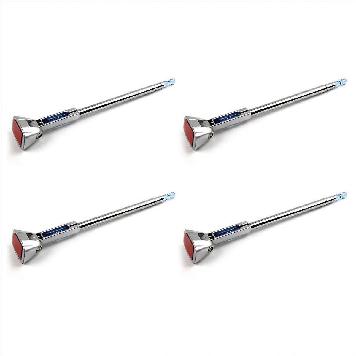 4X Adjustable Telescopic Three Section Flagpole Car Mounted Telescopic -6623