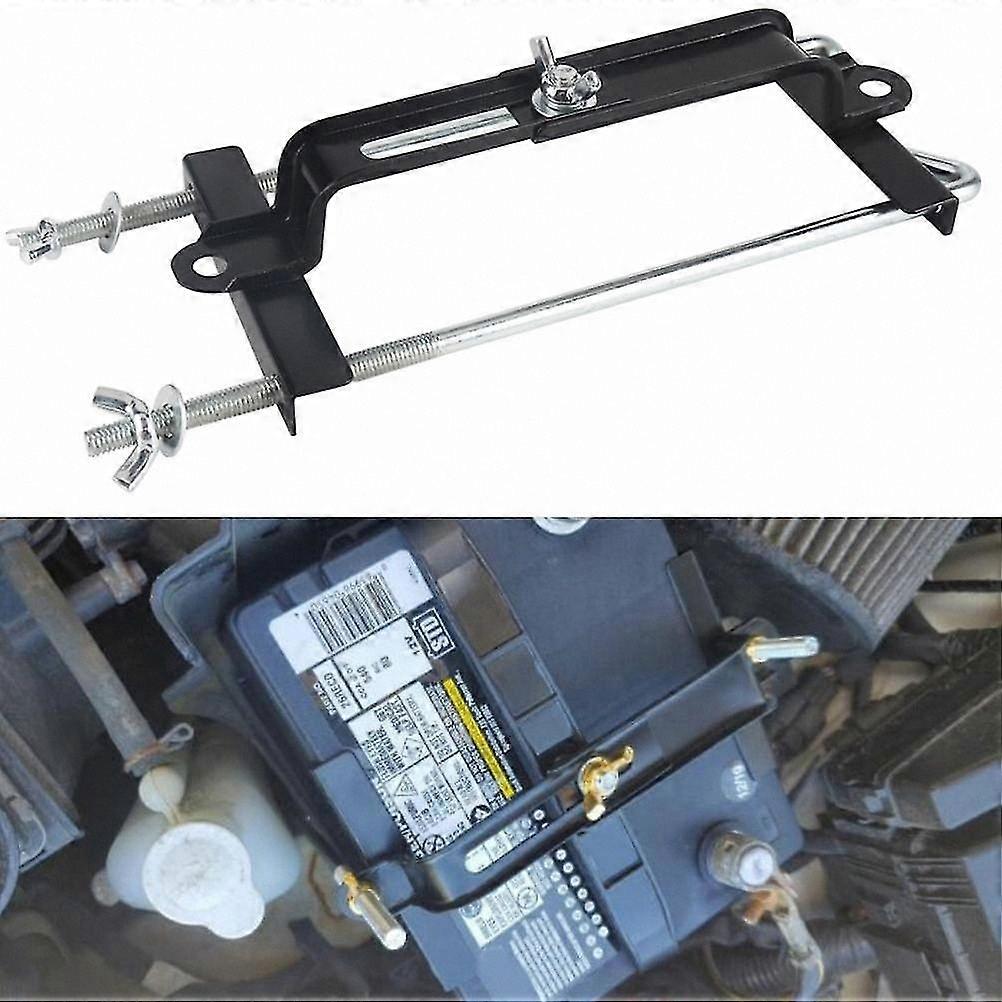 Adjustable 27CM Car Battery Holder Stabilizer Bracket Durable Portable Automobile Accessory Organizer