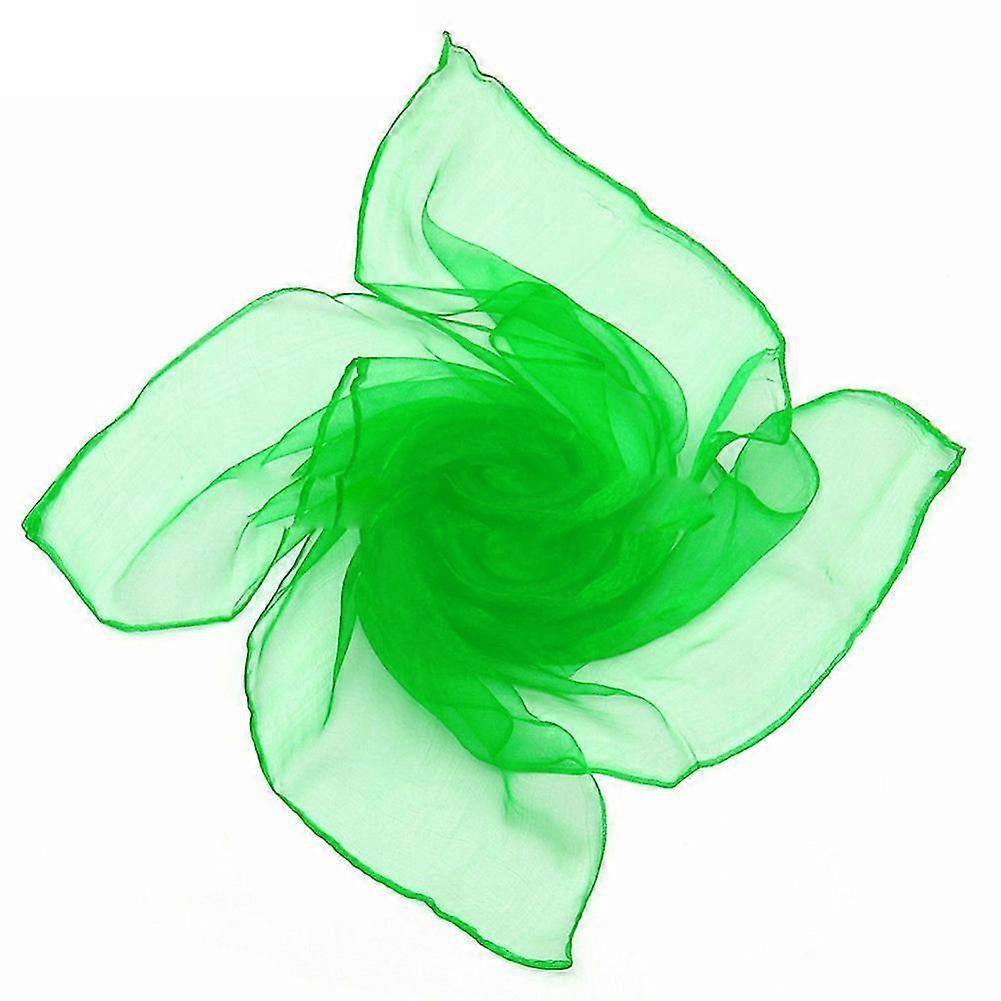 Vrouwen Pure Candy Color Soft Chiffon Zijden Hals Sjaal