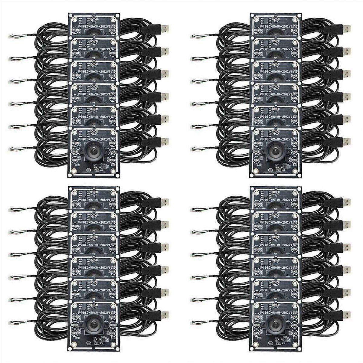 6PCS Camera Module 1MP OV9732 1280x720 USB Free Driver Manual Focus