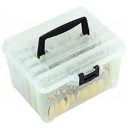 Plano Hydro-Flo opknoping Spinnerbait verstekeling Box - Model: 3505-00
