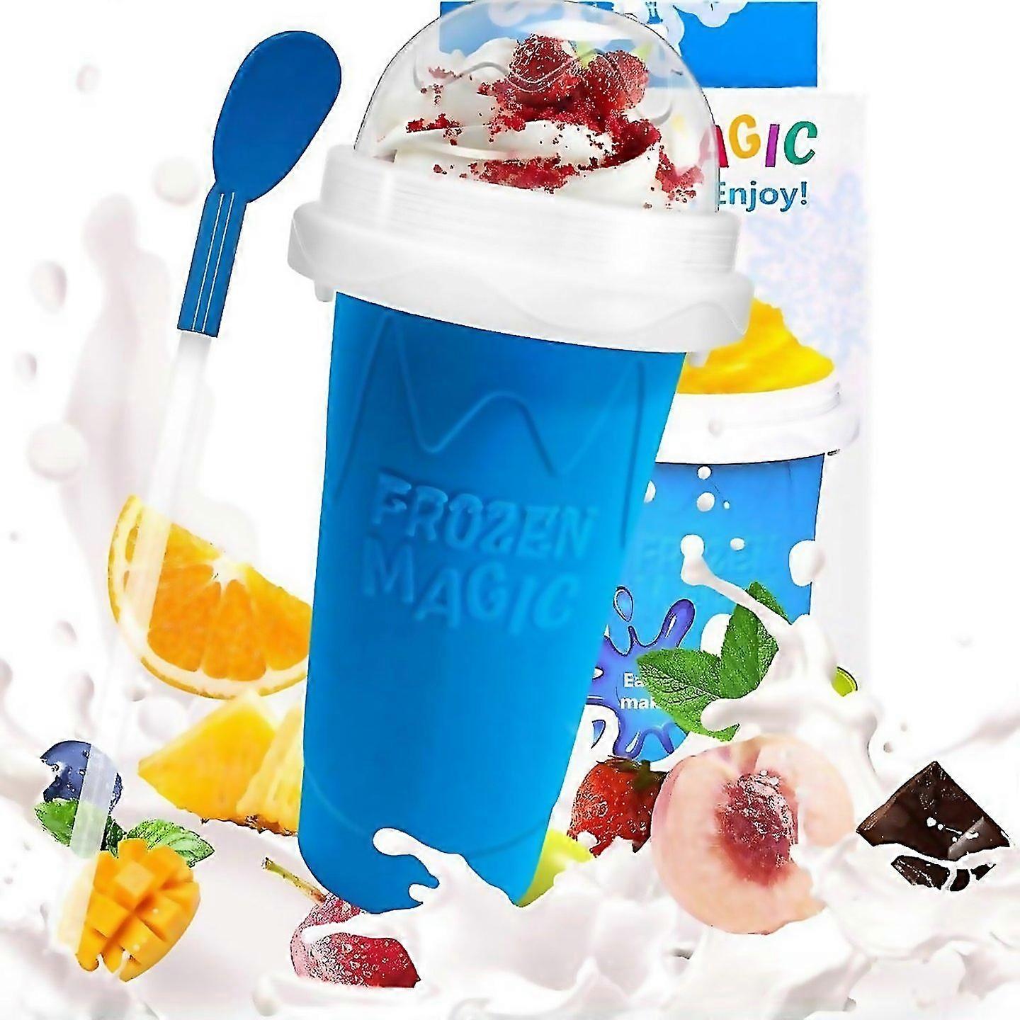 For Large Capacity Quickfrozen Slushy Maker Cup Slushy Cup For Homemade Smoothies Juice Ice Cream Su