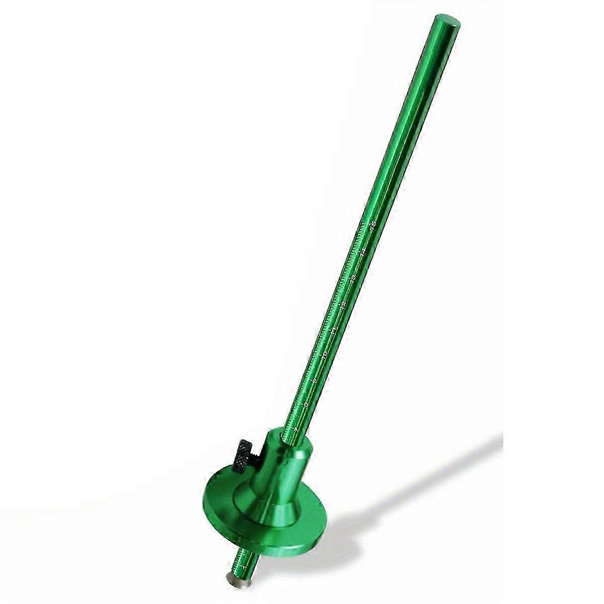 Woodworking marking scriber ruler with wheel gauge and aluminum alloy parallel line tool