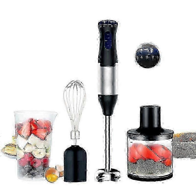 adatto per frullatore a immersione 4 in 1 tritatutto da cucina frullatore a immersione elettrico