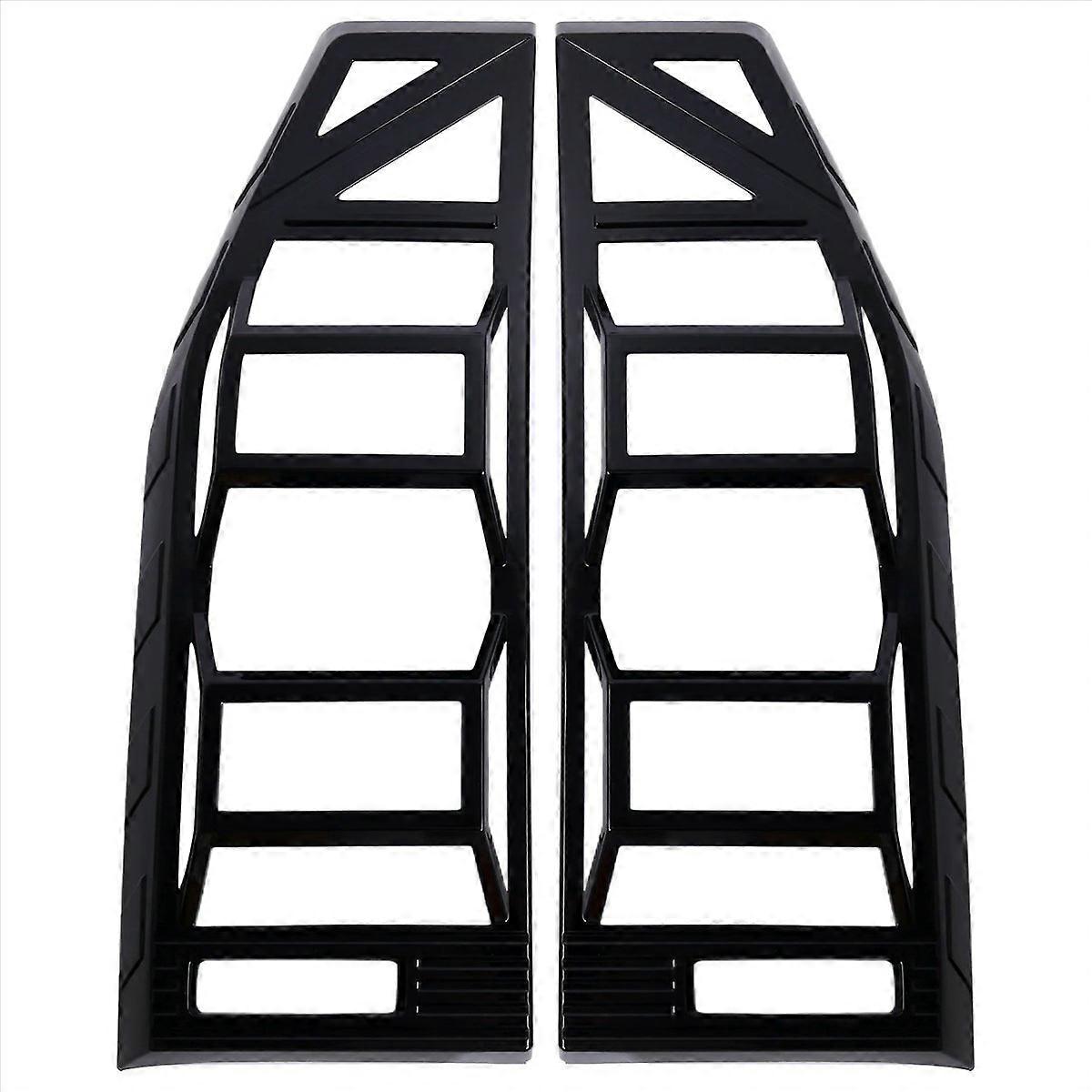 Glans Sort Bil Baglygte Ramme Lampeskærm Dekoration Til Chery