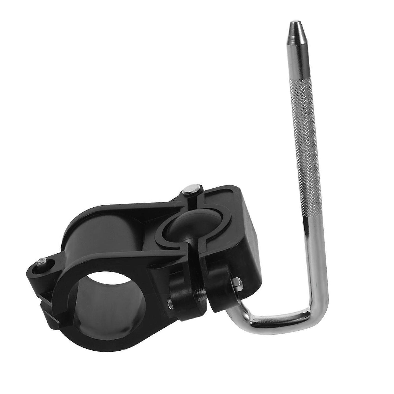 Electronic Drum Rack Clamp and L Rod Tom Mount Drum Clamp - Percussion Mounting Bracket for Electronic Pads To A Stand