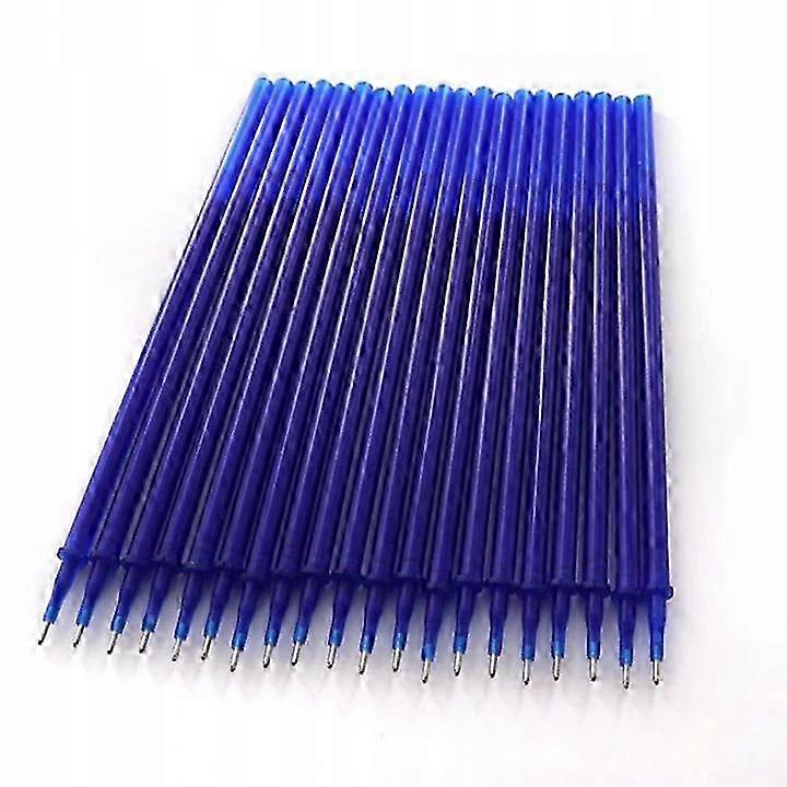 100 Pieces Of Erasable Ballpoint Pen - Blue