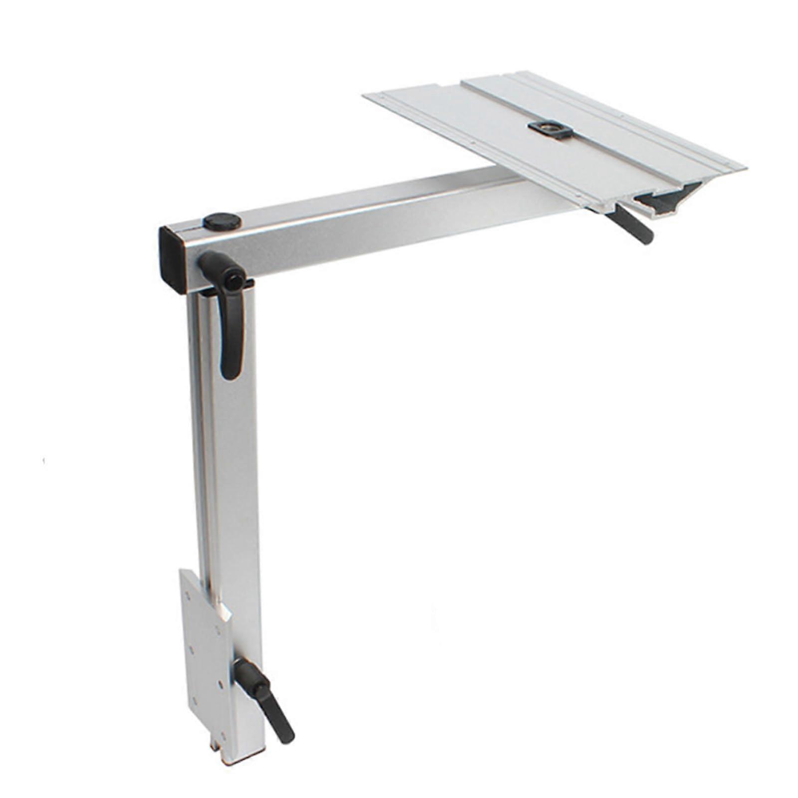 360 Degree Rotating Removable Table Leg Adjustable Height Aluminum Alloy 50Kg Load Capacity RVs Yachts Caravans Silver 1