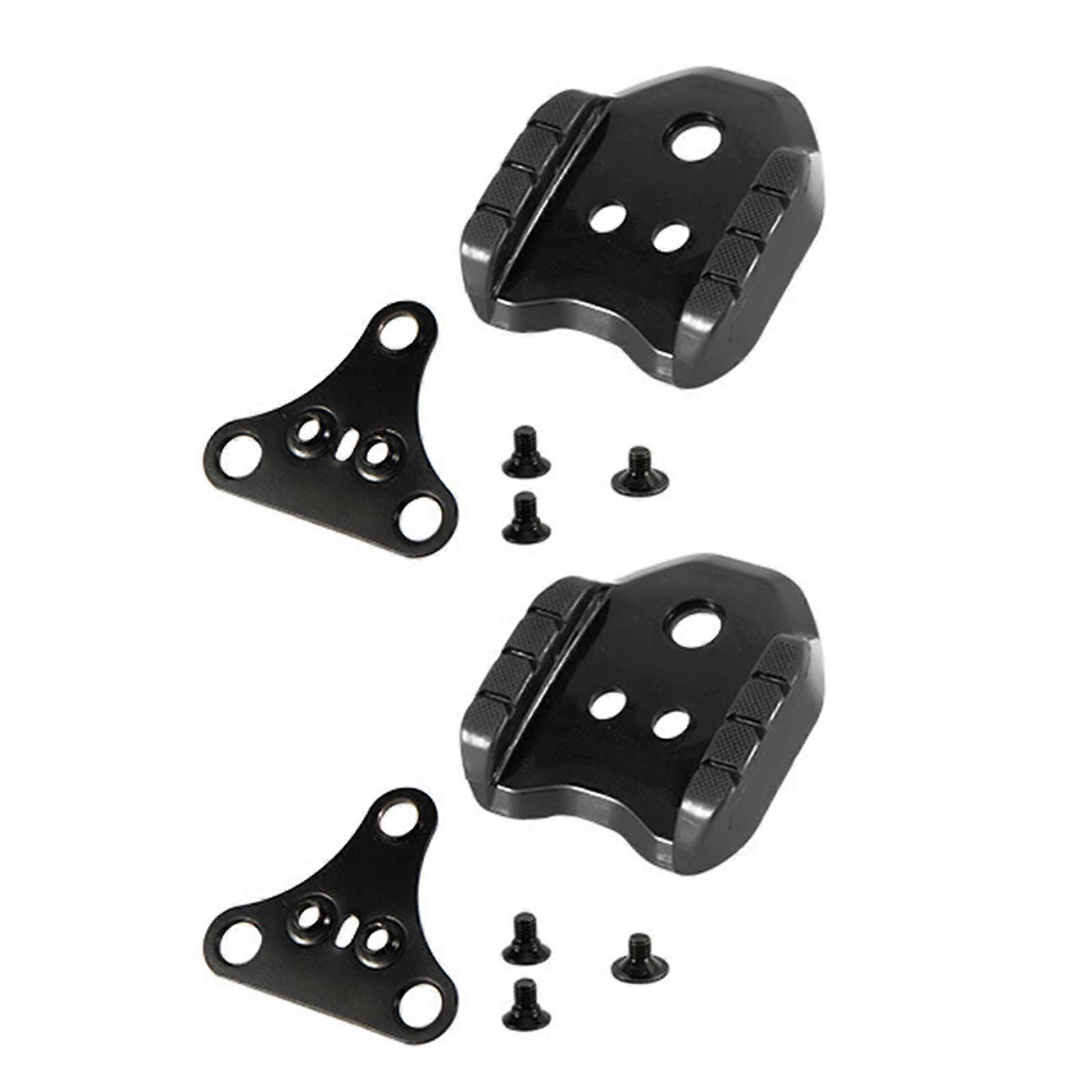 Road Bikes Locking Pedal Adapters Mountain Bikes Locking Plate Converter Bikes Cleats Adapters Cyclings Accessorys Multicolor