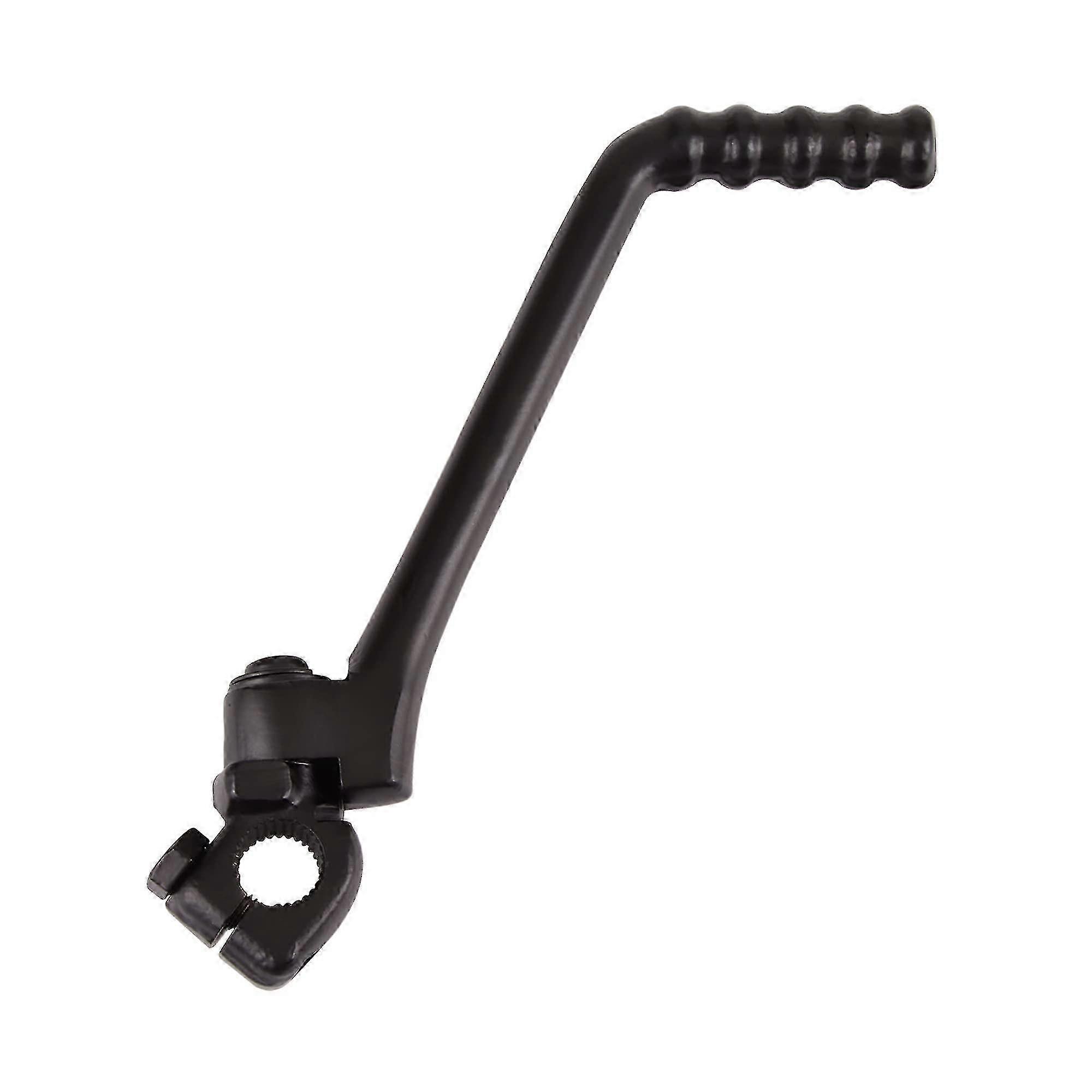 Black kickstarter lever replacement compatible with 50cc to 150cc bikes