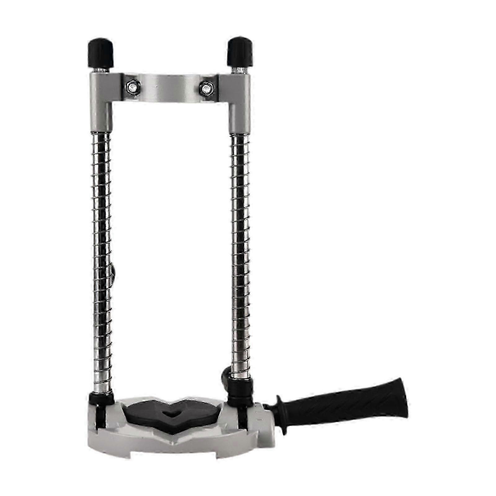 Drill Stand Positioning Bracket For Electric Drill, Furniture , Adjustable Width, Universal Fit, Bench Mount