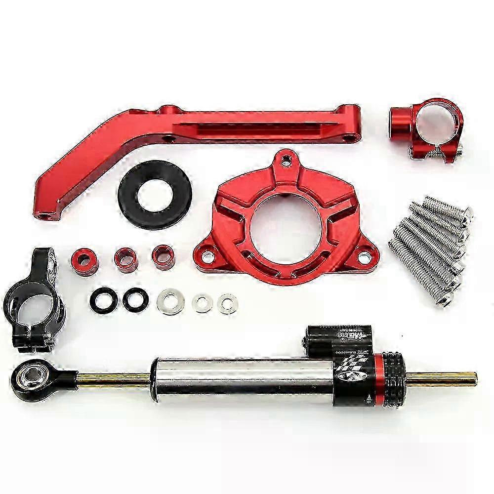 For Kawasaki Z1000 Z 10002014-2017 2016 2015 CNC Adjustable Motorcycle Linear Reversed Steering Damper with bracket Support