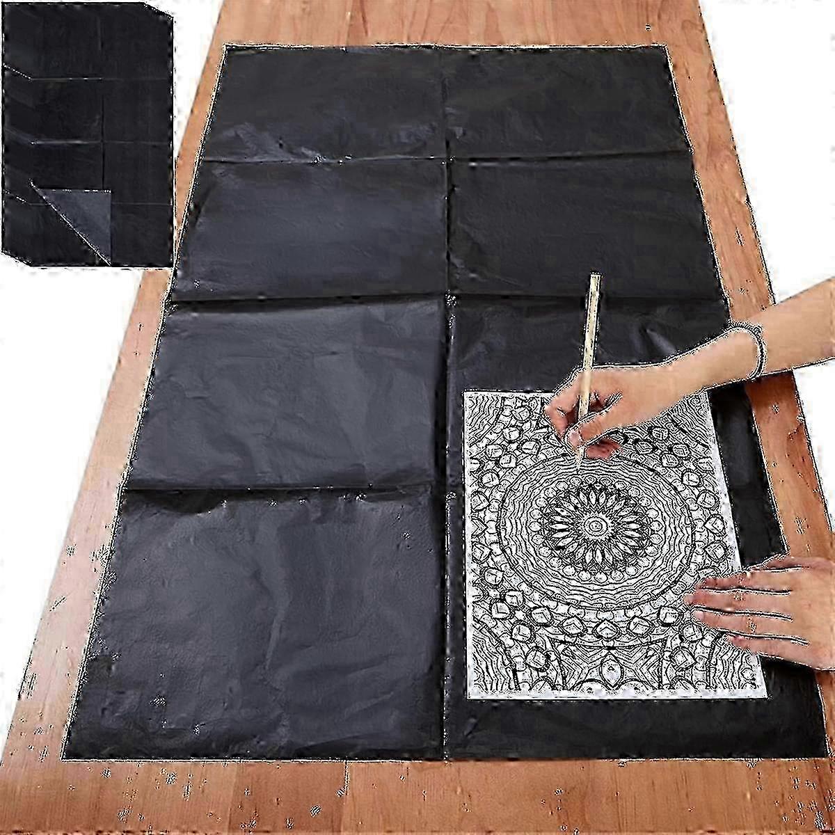 5 Sheets Large Carbon Paper compatible with Tracing 20.3 X 36 Inch Graphite Transfer Paper Waxed Carbon Transfer Paper