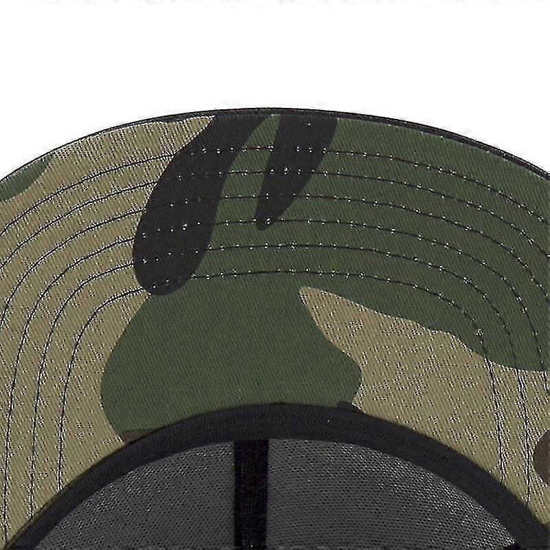 Wl 2pac Rollin Cap Trucker Bone Snapback Hatt För Män Kvinnor Camo Vuxen Utomhus Andningsbar Sol Basebollkepsar Gorras