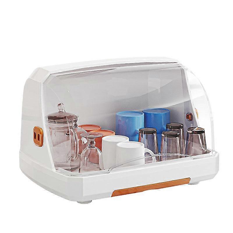 Multi Functional Storage Organizer Desktop Cup Storage Rack Cup Drying Rack Dustproof Glass Tea Cup