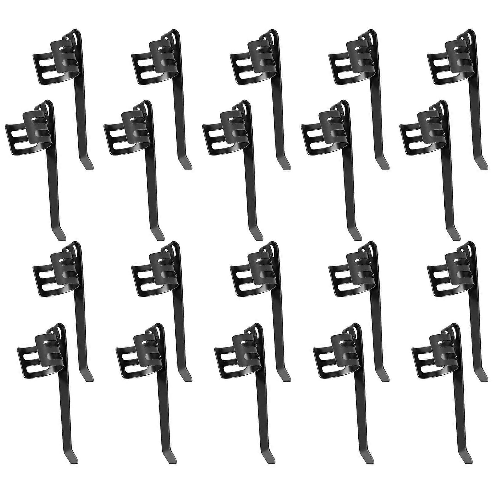 Pack Of 20 Metal Light Clamps For Secure Tool Mounting Global Agreement With Fast Release Plan Multicolor