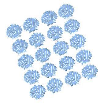 Adhesive Pasties Nipple Covers Festival Glittering Sea Shell Breast Petals Pads Disposable Chest Stickers for Women  5 pairs