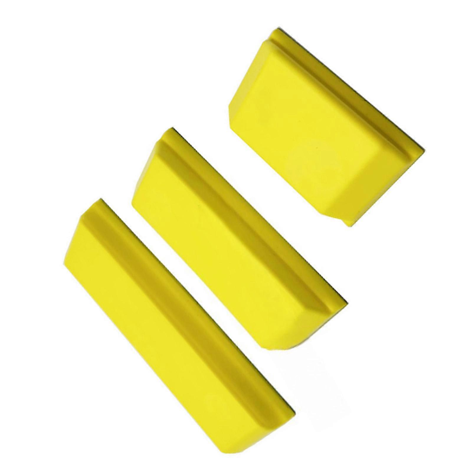 Flexible Triplicate Size Polishing Hurdles For Carpentry Work Dust Resistant Face Maintenance And Efficient Substance Removal Multicolor