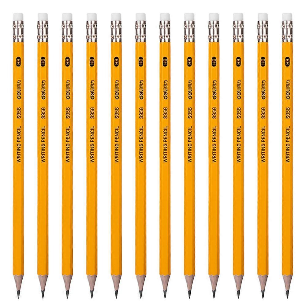 1 box of 12 pencils, including pencil sharpener